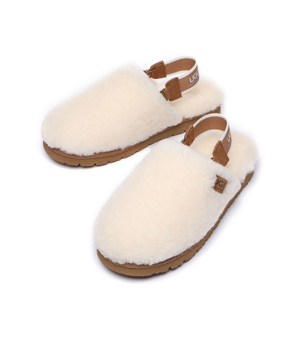 Women's UGG Roxy Slippers - Cozy Indoor/Outdoor House Shoes for Winter Comfort & Warmth | Perfect for Home, Lounge & Quick Errands