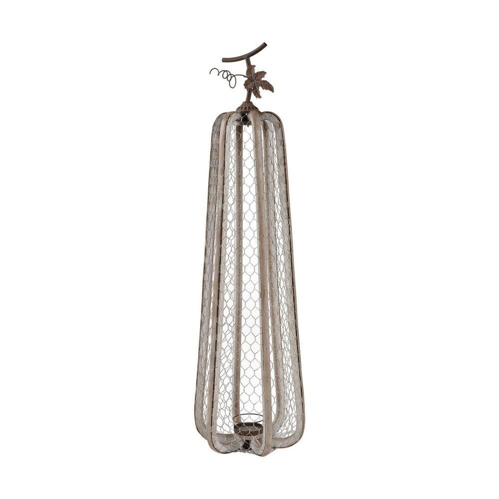 Elk Lighting 201608 Antique Crema Votive Candle Holder - Natural Finish for Home Decor, Wedding Centerpieces & Romantic Ambiance