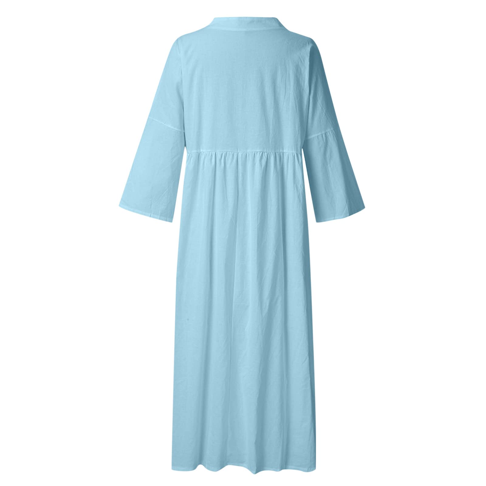 Women's Casual Summer Sleeveless V-Neck Tank Dress - Flowy Side Split Mini Sundress for Beach, Vacation & Everyday Wear
