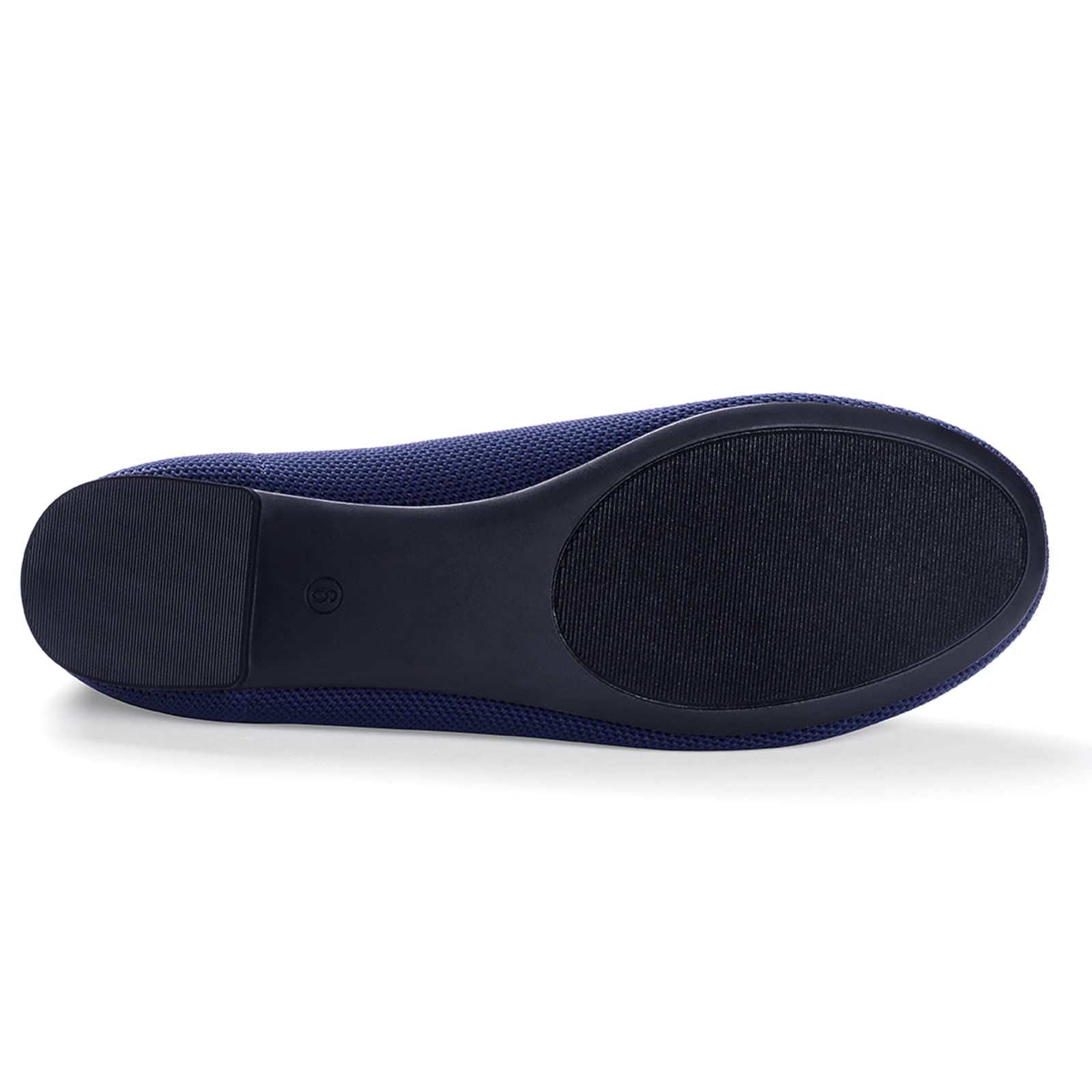 KOLILI Women's Knit Ballet Flats - Comfortable Slip-On Casual Shoes for Women | Perfect for Office, Walking, and Dressy Occasions
