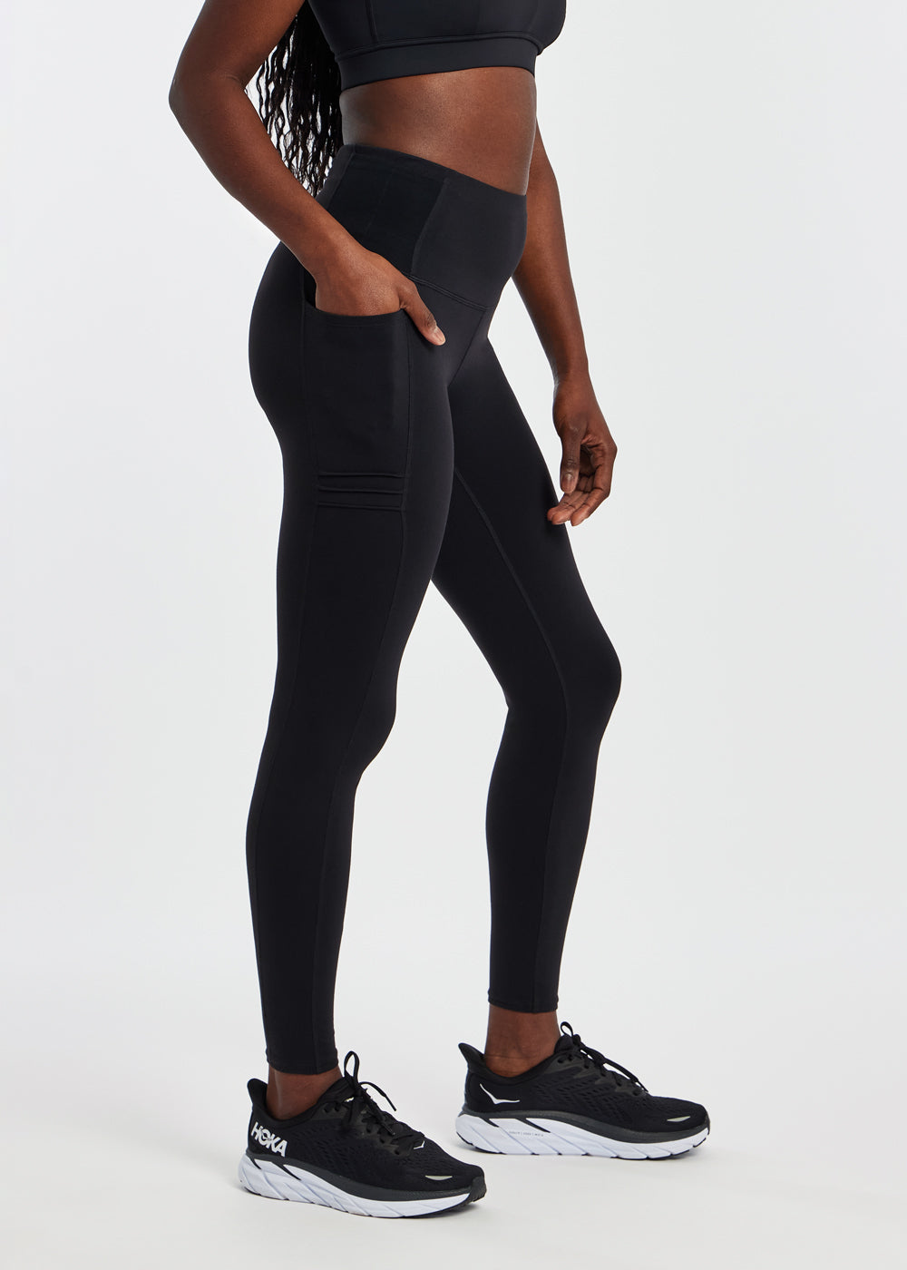 Women's High Waist Pocket Jogger Tights - Running Yoga Workout Leggings with Side Pockets | Perfect for Gym, Fitness & Everyday Wear