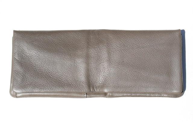 Premium Cross Fold Wallet in Olive Green - Slim RFID Blocking Leather Wallet for Men & Women | Perfect for Travel, Business & Everyday Use