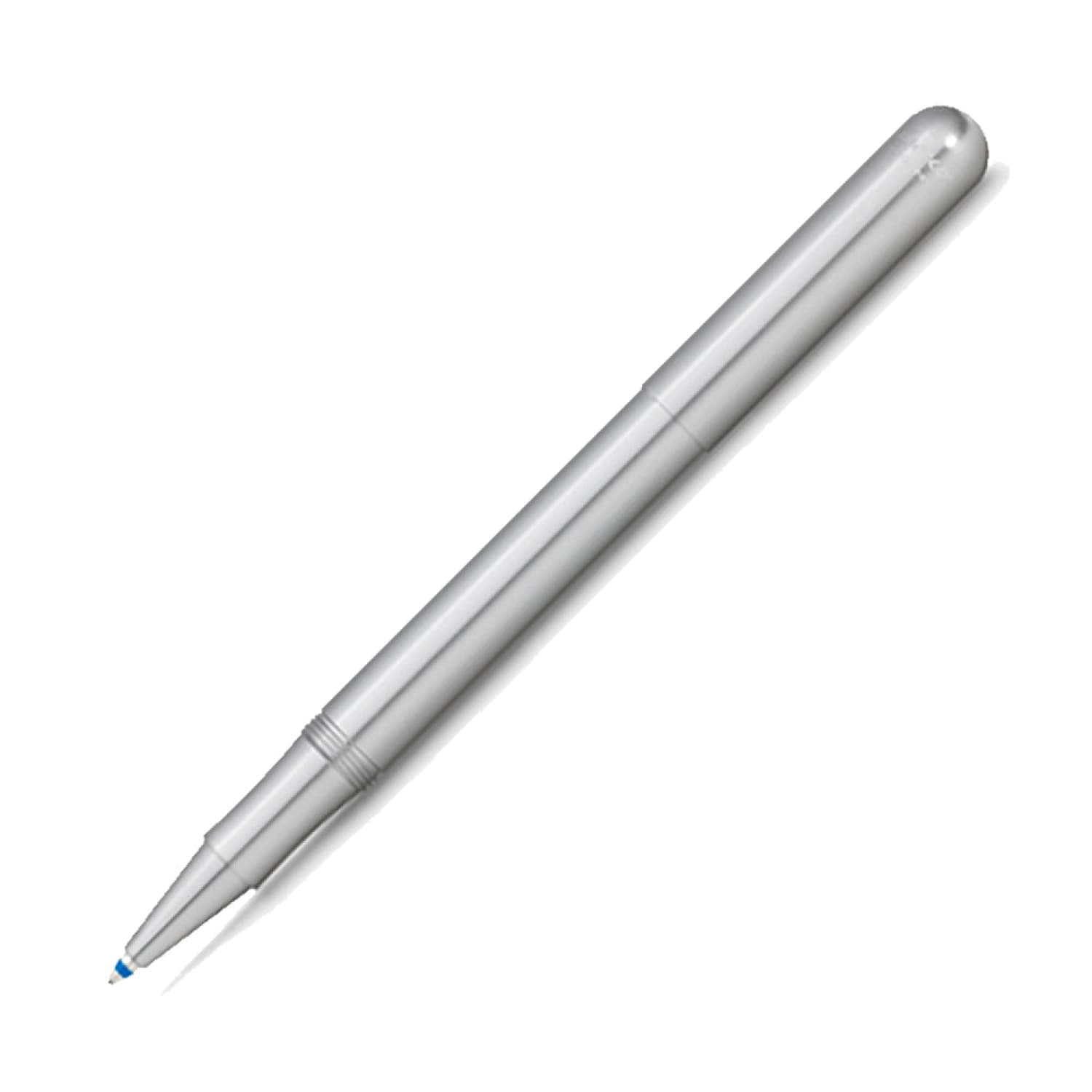 Kaweco Liliput Silver Ballpoint Pen - Compact Pocket-Sized Writing Tool for Everyday Carry, Travel & Office Use