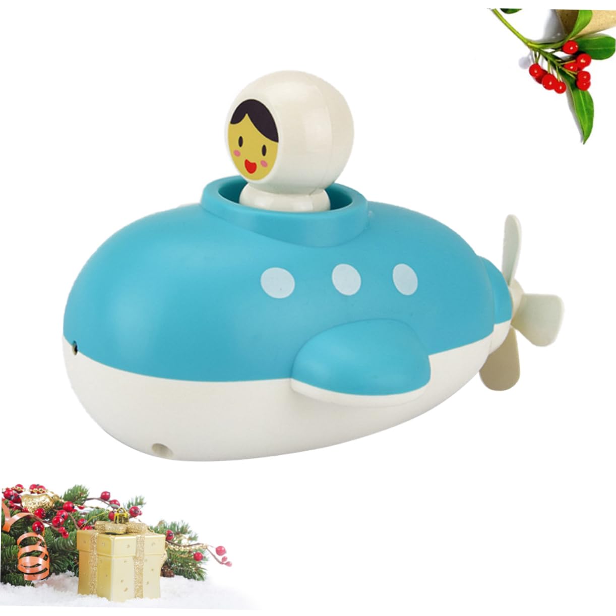 Rotating Water Spray Submarine Bath Toy - Colorful & Fun Bath Time Toys for Kids | Perfect for Bathtub Play & Sensory Development