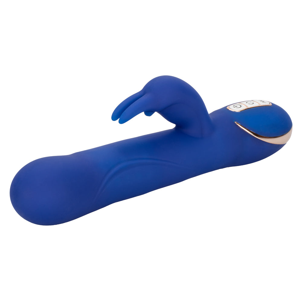 Jack Rabbit Signature Silicone Rotating Beaded Rabbit Vibrator - G-Spot & Clitoral Stimulation for Women - Waterproof & Rechargeable Adult Toy for Solo Play or Couples Use