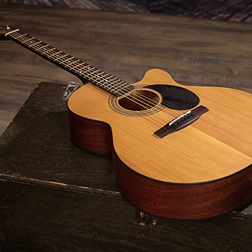 S34C NEX Cutaway Acoustic Guitar Bundle - Natural Finish with Gig Bag, Tuner, Strap, Picks, Strings, Instructional Book & DVD | Perfect for Beginners, Travel & Live Performances