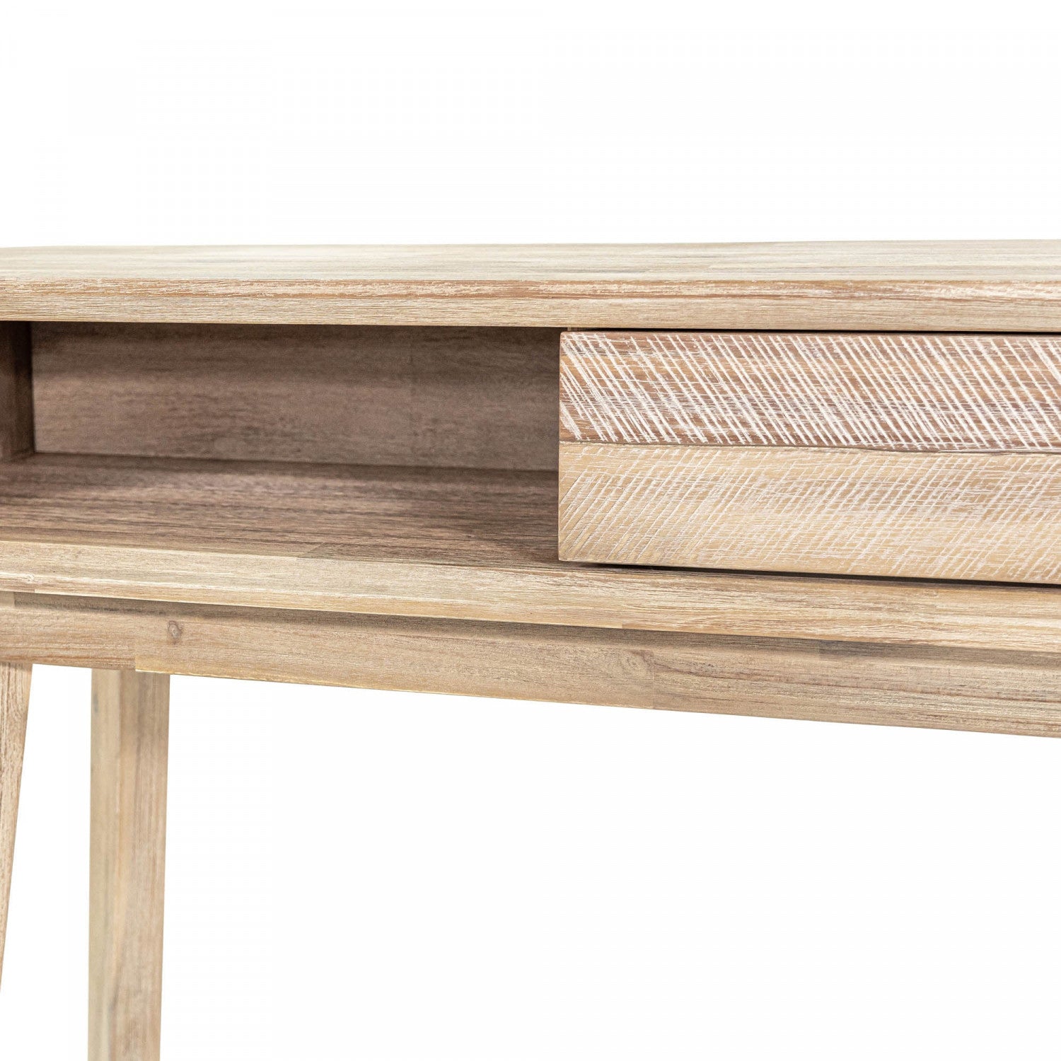 Abenra Console Table - Light Driftwood Finish Entryway Sofa Table | Perfect for Hallway, Living Room & Home Decor