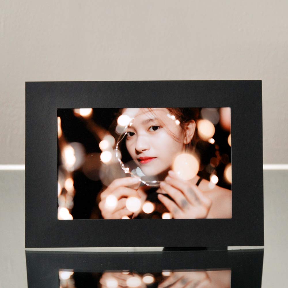 Monolike 100-Pack 4x6 Black Photo Frame Box Set - Holds 4x6 Pictures | Perfect for Home Decor, Wedding Photos & Office Displays