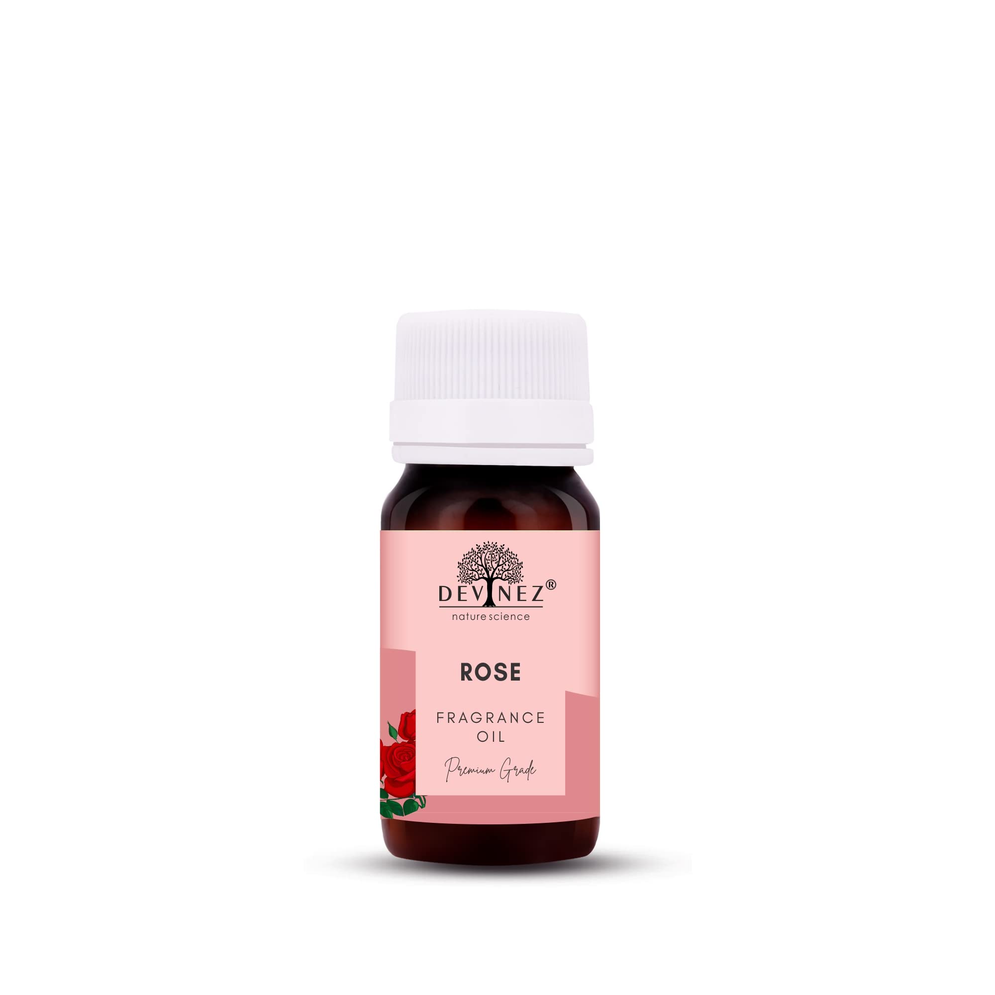 Devinez Rose Essential Oil for Diffusers - 30ml Aromatherapy Oil for Ultrasonic, Tealight & Reed Diffusers - Perfect for Relaxation, Spa & Home Fragrance