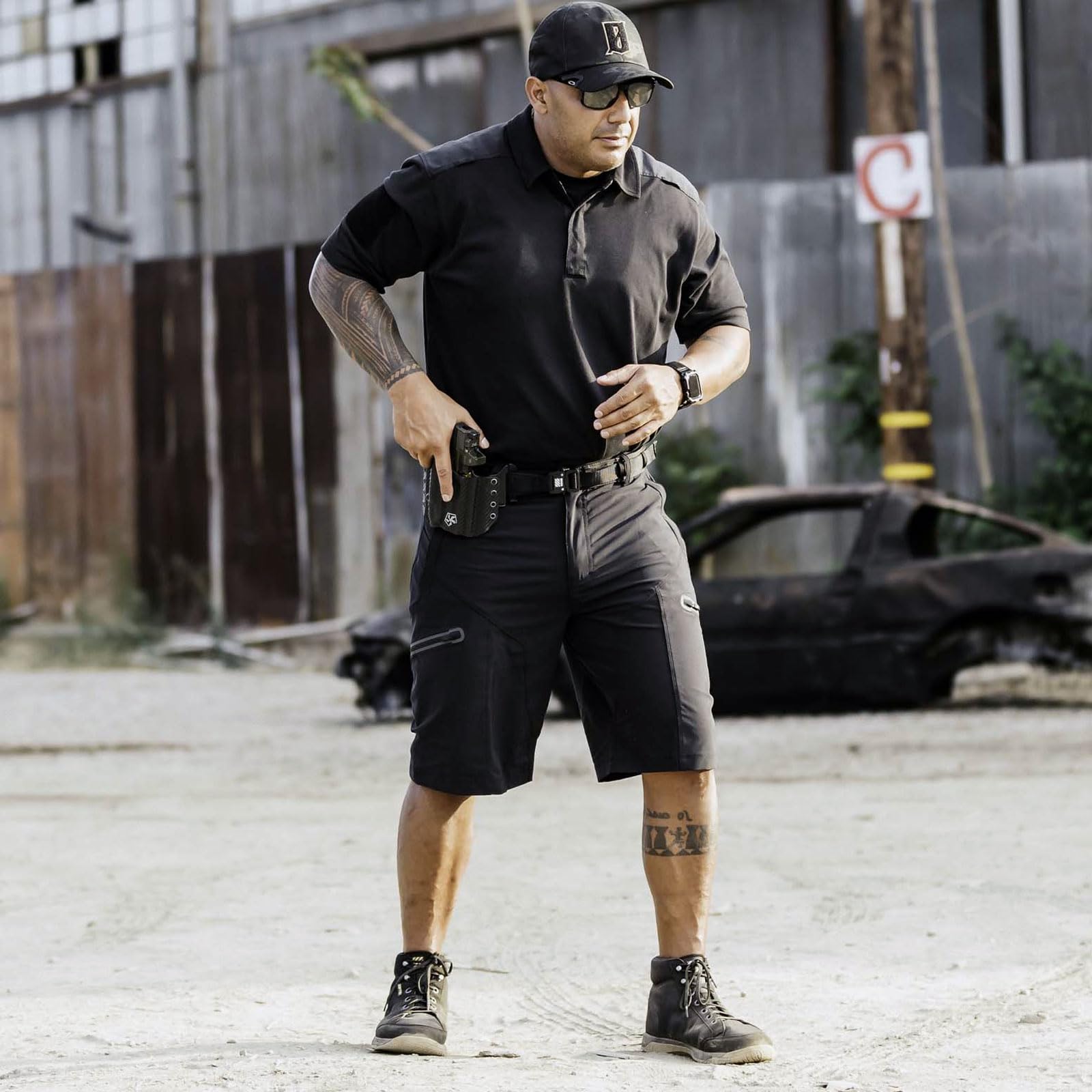 VIKTOS Men's Kadre XP Quick-Dry Lightweight Tactical Shorts - Stretchable, Breathable with Multiple Pockets for Outdoor, Hiking, and Tactical Use