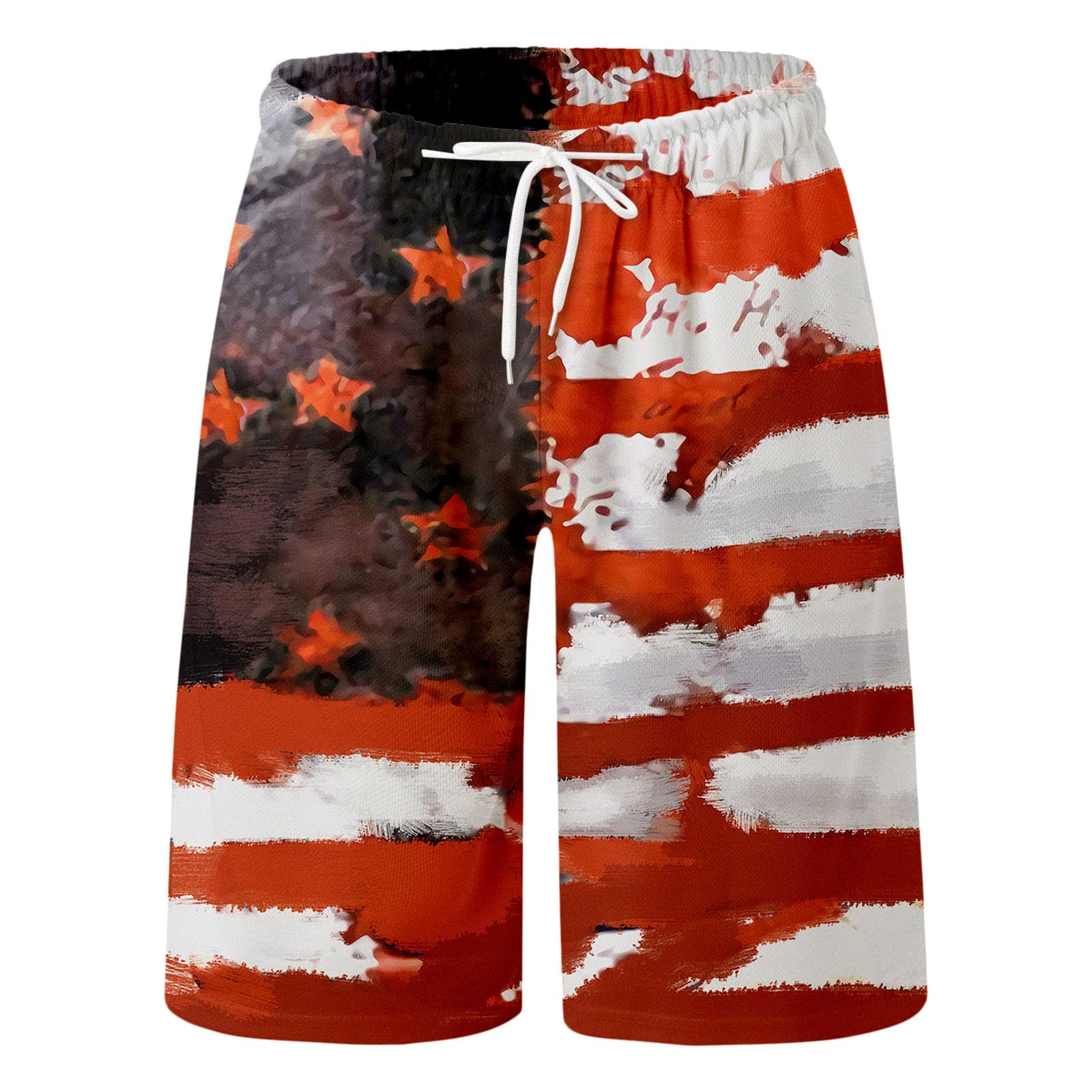 **Men's Casual Summer Shorts - Breathable Quick-Dry Printed Swim Trunks with Pockets | Beachwear, Sports & Outdoor Activities**