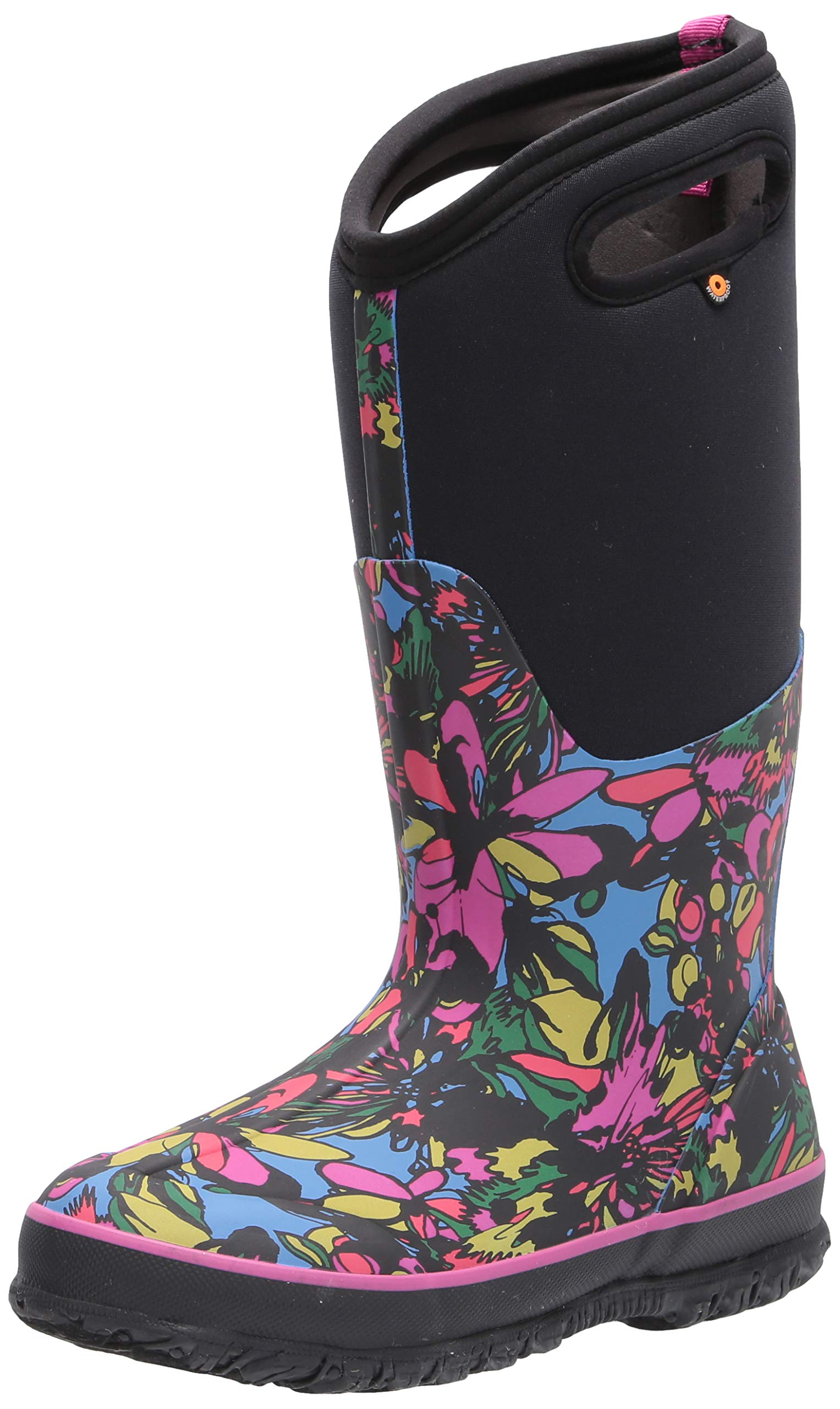 BOGS Women's Classic Tall Waterproof Rain Boots - Warm Winter Snow Boots for Women, Slip Resistant Outdoor Garden & Farm Work Boots