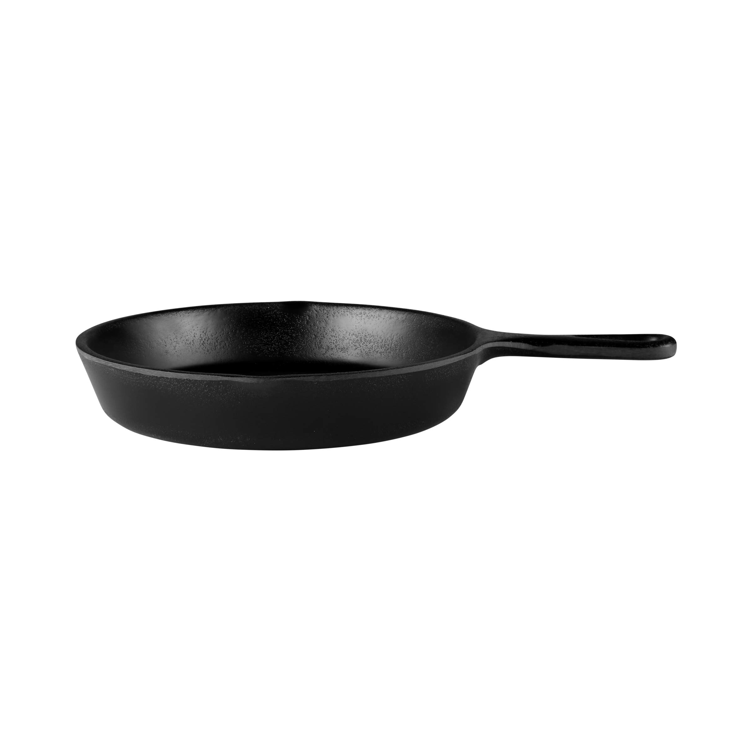 8-Inch Faux Cast Iron Skillet - 6-Pack Black Melamine Frying Pan for Cooking, Serving & Decor | Durable Non-Stick Fry Pan for Stovetop, Oven & Tabletop Use