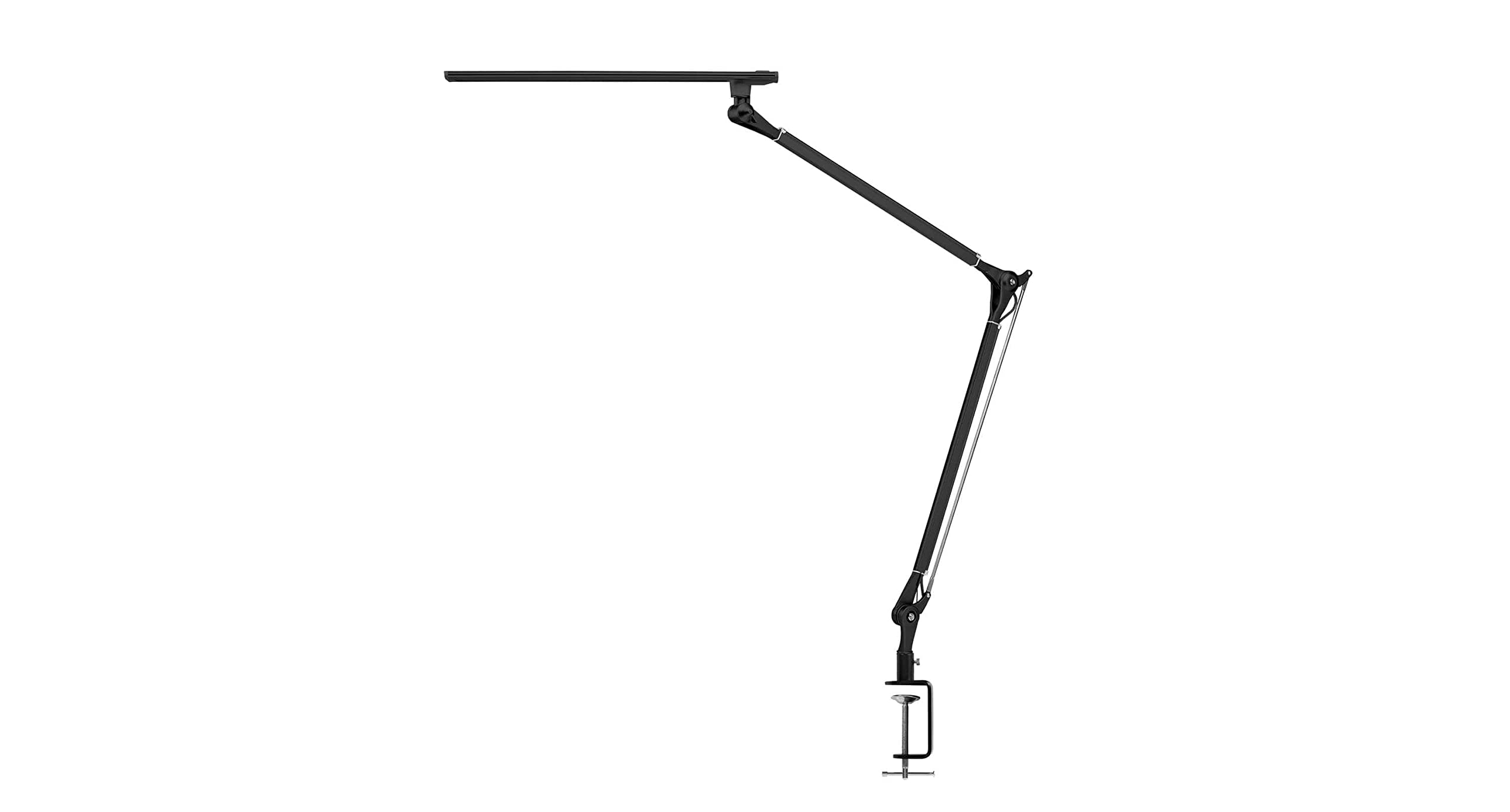 Uplift Desk E7 LED Clamp-On Desk Lamp - Adjustable Brightness & Color Temperature, Black - Perfect for Home Office, Study, Reading & Crafting