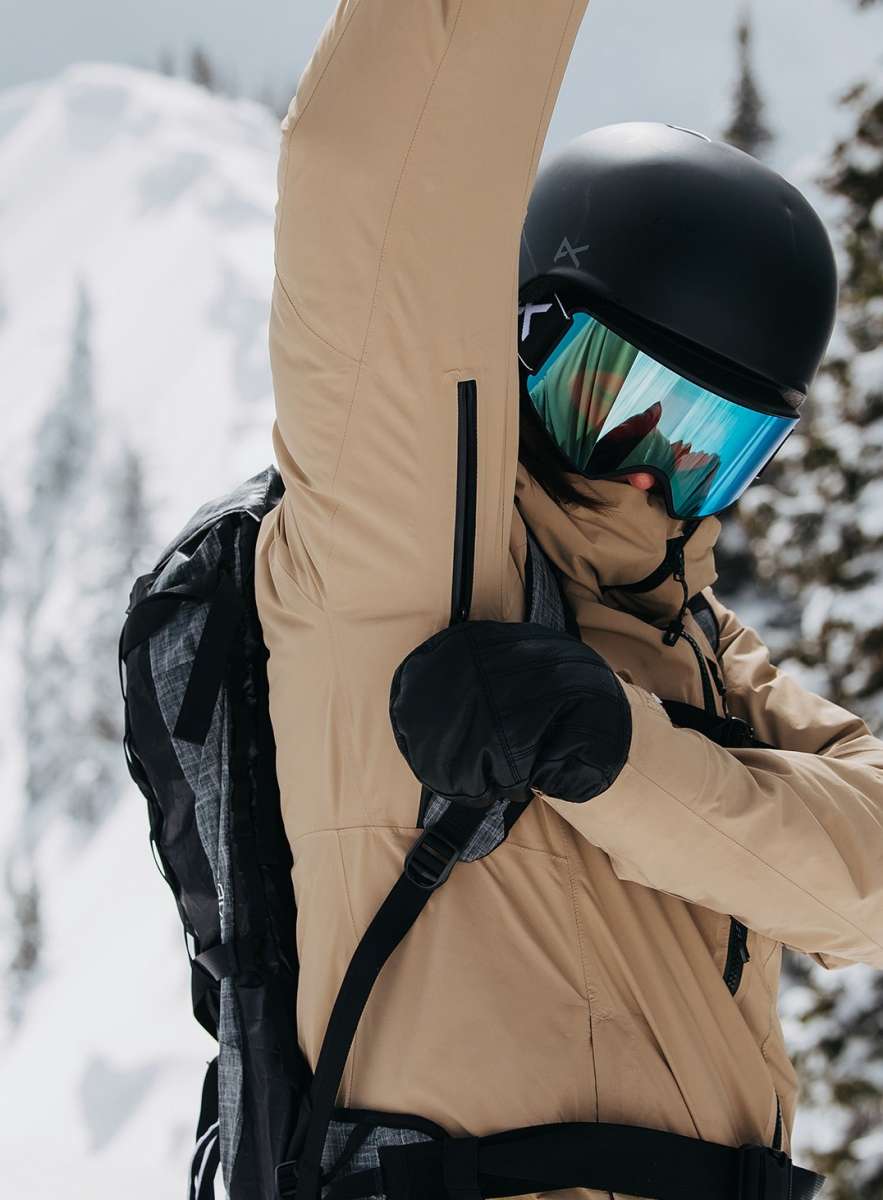 Burton Women's AK GORE-TEX Upshift 2 Layer Waterproof Ski Jacket 2024 - Lightweight Windproof Snowboard Coat for Winter Sports & Outdoor Adventures
