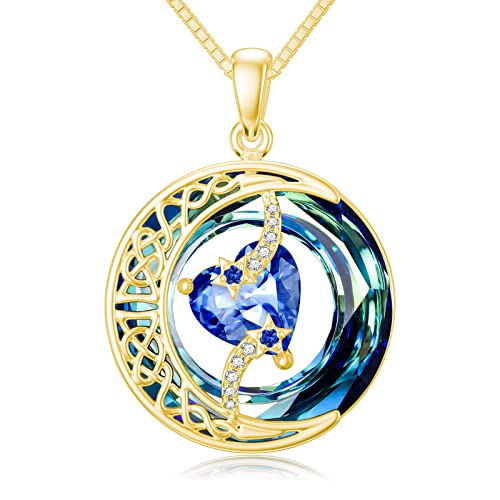 B-Moon Starl-09-September-Sapphire-Gold