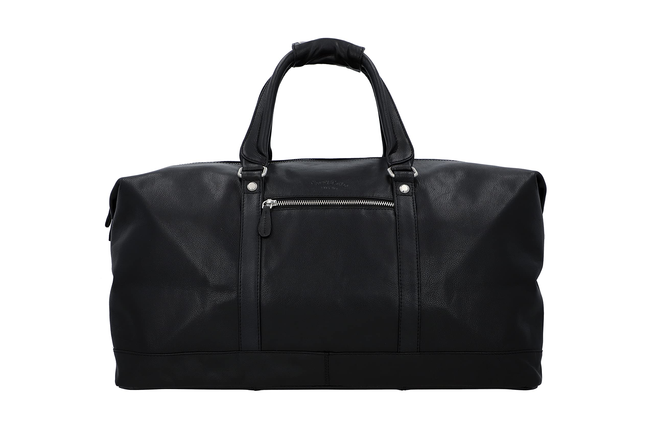 Premium Genuine Leather Travel Bag for Men & Women - Durable Carry-On Luggage for Business Trips, Vacations & Weekend Getaways