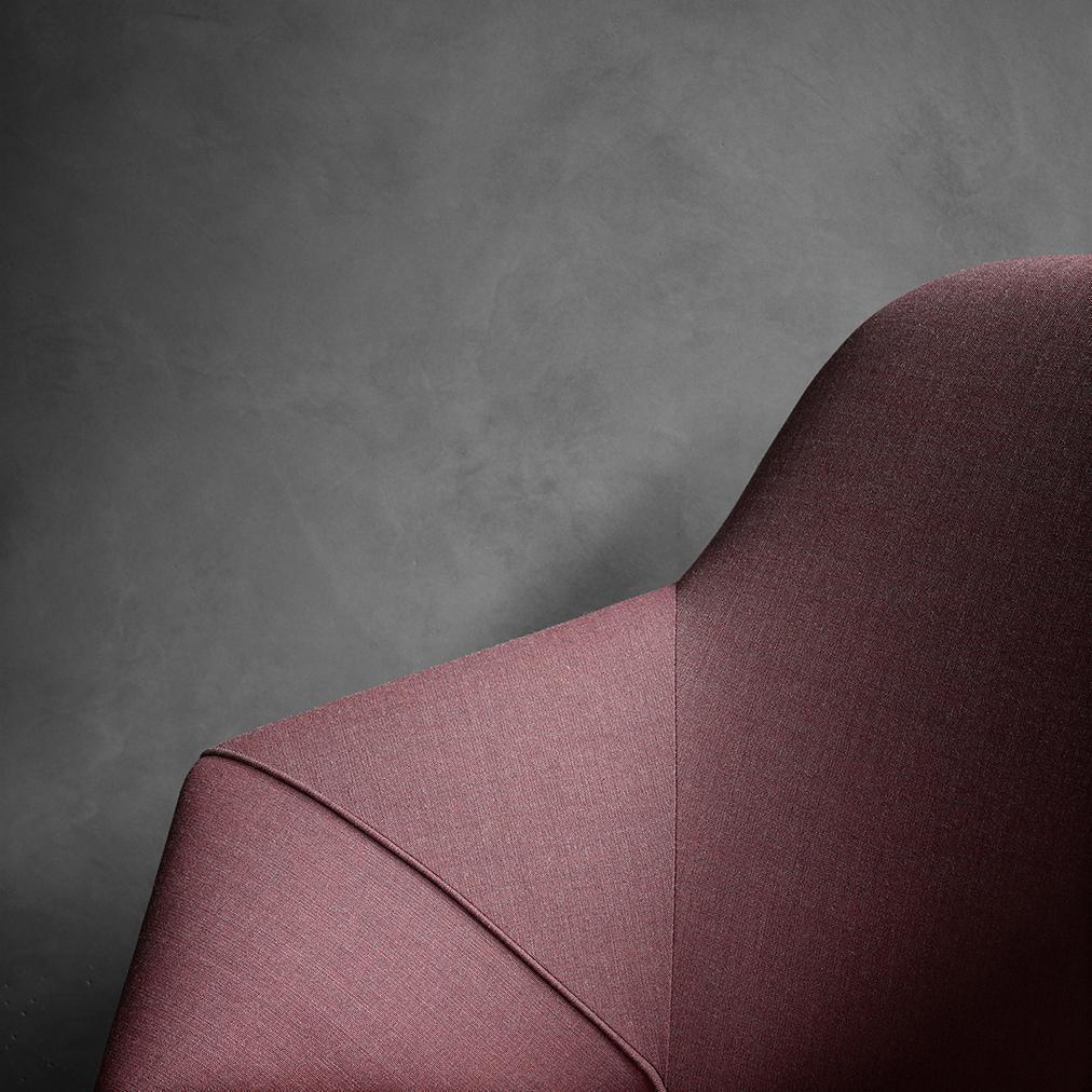 365 North Hug Chair Wendelbo - Modern Lounge Chair for Living Room, Bedroom & Office - Comfortable Scandinavian Design for Relaxing & Reading