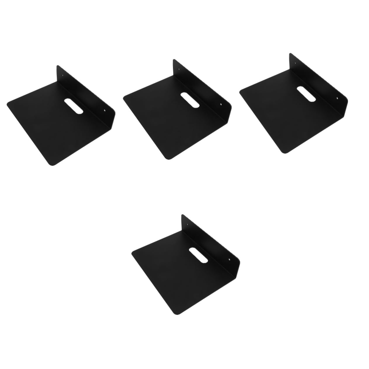 STOBOK 4-Piece Wall Mount Set - Universal Projector Bracket, Router Holder, Camera Mount & Storage Shelf for WiFi Router, Security Camera & Home Organization | Perfect for Home Theater, Office & Smart Home Setup