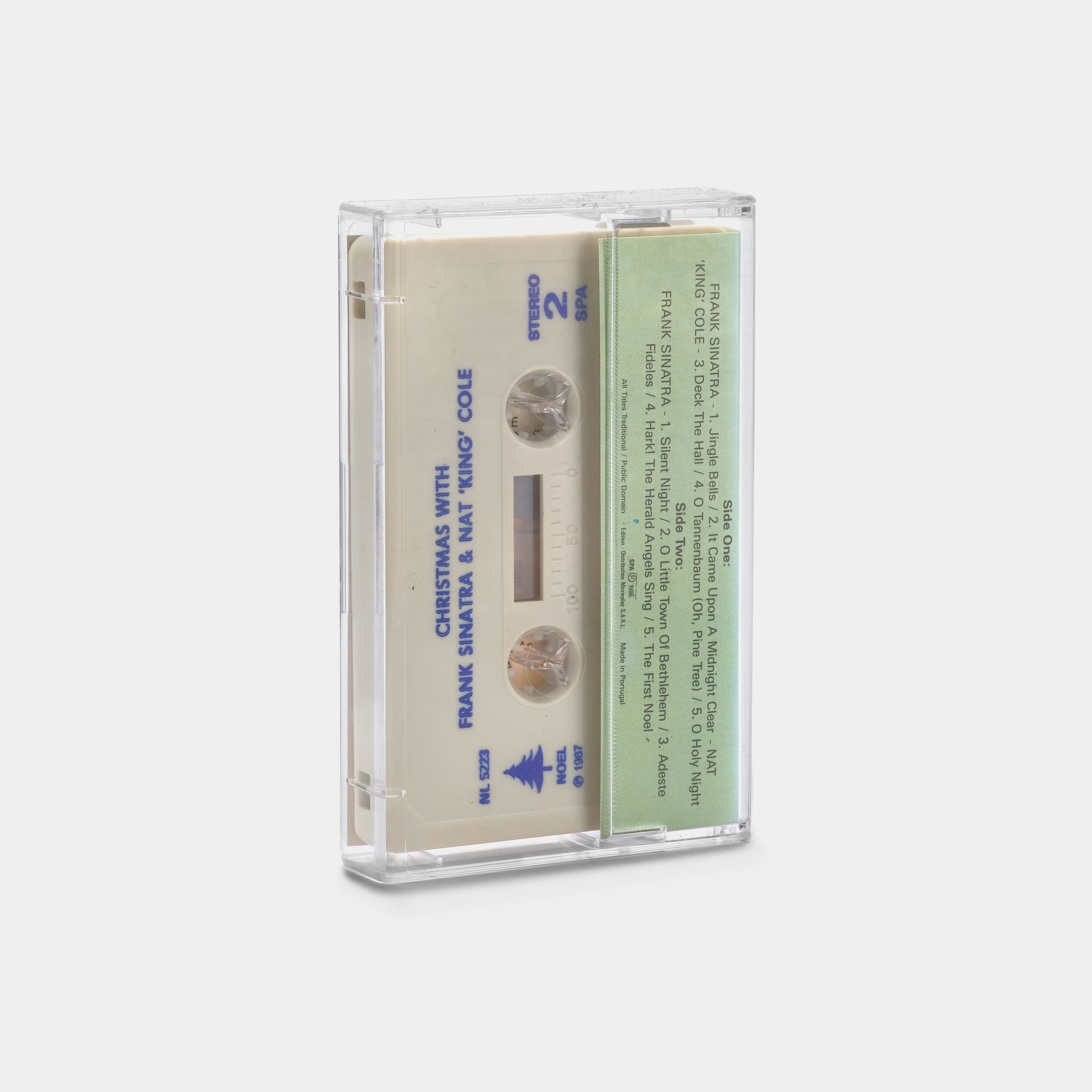 Frank Sinatra & Nat King Cole Christmas Cassette Tape - Classic Holiday Music for Festive Gatherings & Cozy Evenings