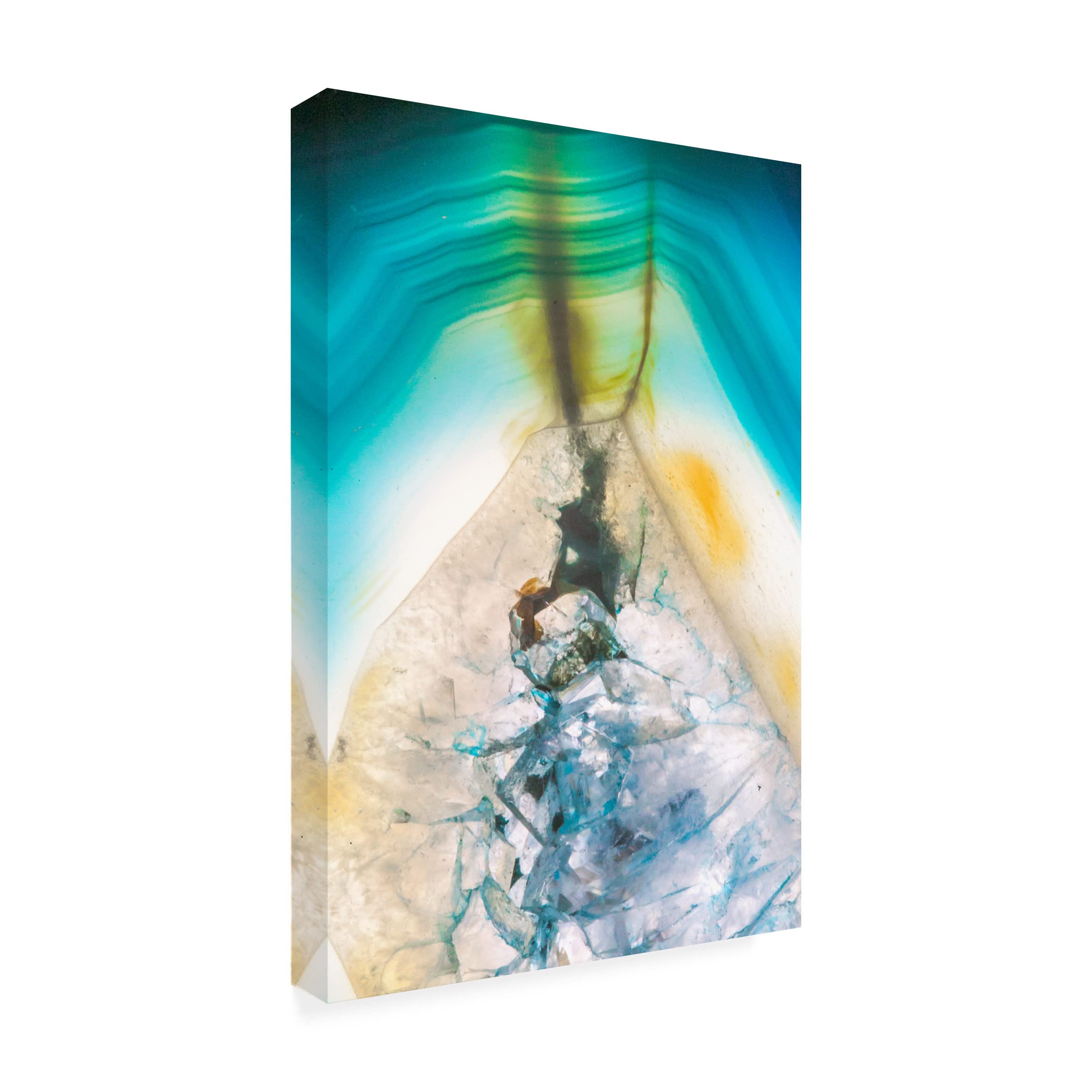 Trademark Fine Art 'Subscape II' Canvas Art Print by Ryan Hartson Weddle - 16x24 Inches, Modern Abstract Wall Decor for Living Room, Bedroom & Office