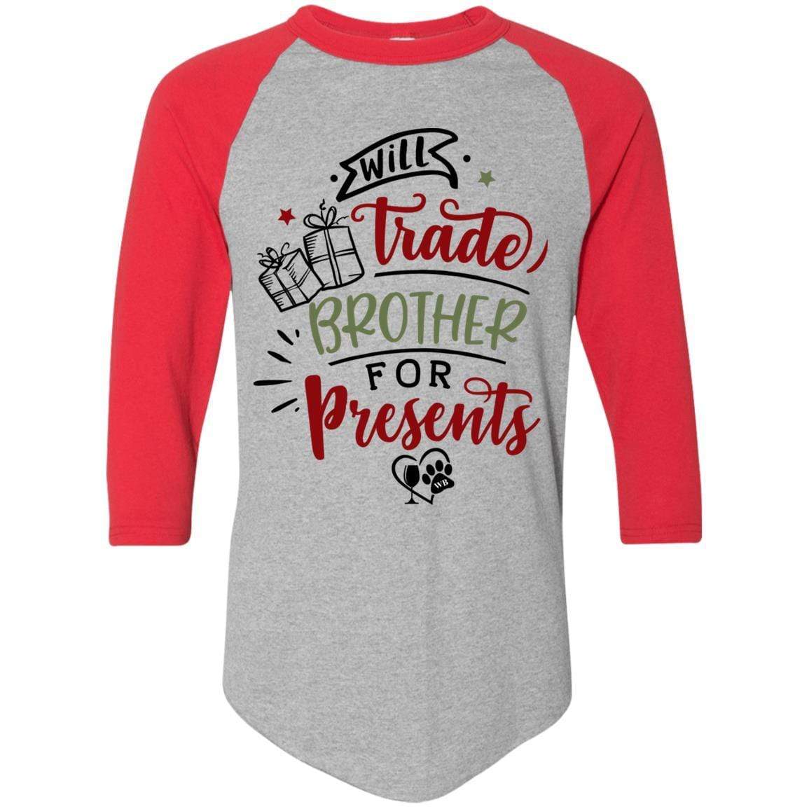 Athletic Heather/Red