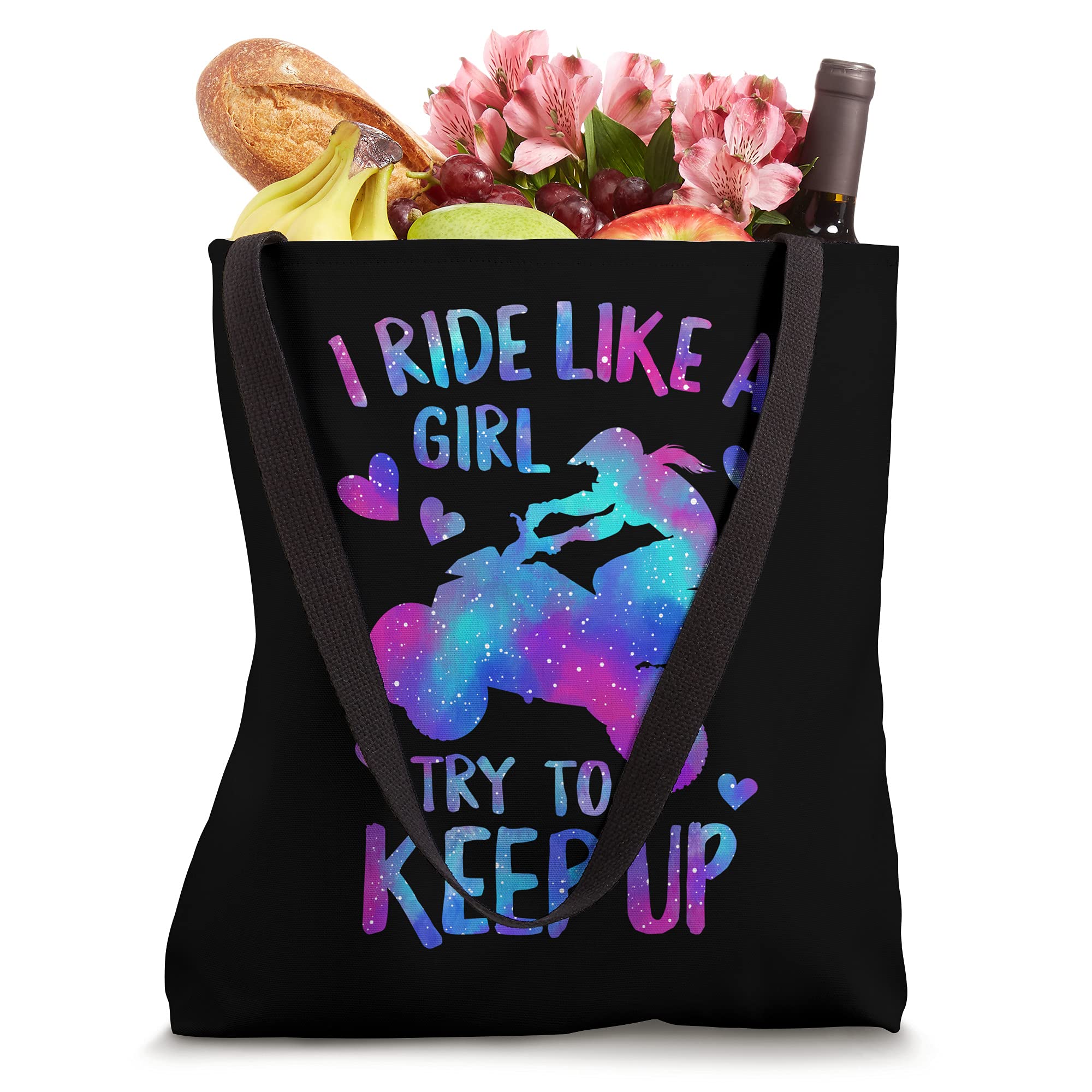 Women's ATV Quad Rider Tote Bag - Durable & Stylish for Off-Road Adventures - Perfect for Motorcycle, Dirt Bike & Four Wheeler Enthusiasts