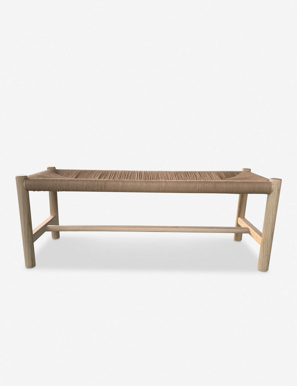 Ferrell Bench - Modern Wooden Bench for Home, Office & Outdoor - Sturdy & Comfortable Seating for Living Room, Patio, Entryway & Garden