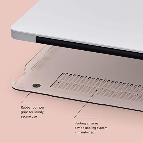 Blush Marble Laptop Sleeve for MacBook Pro 16 Inch (2019 Model) - Protective Case with Soft Interior | Perfect for Work, Travel & College Use