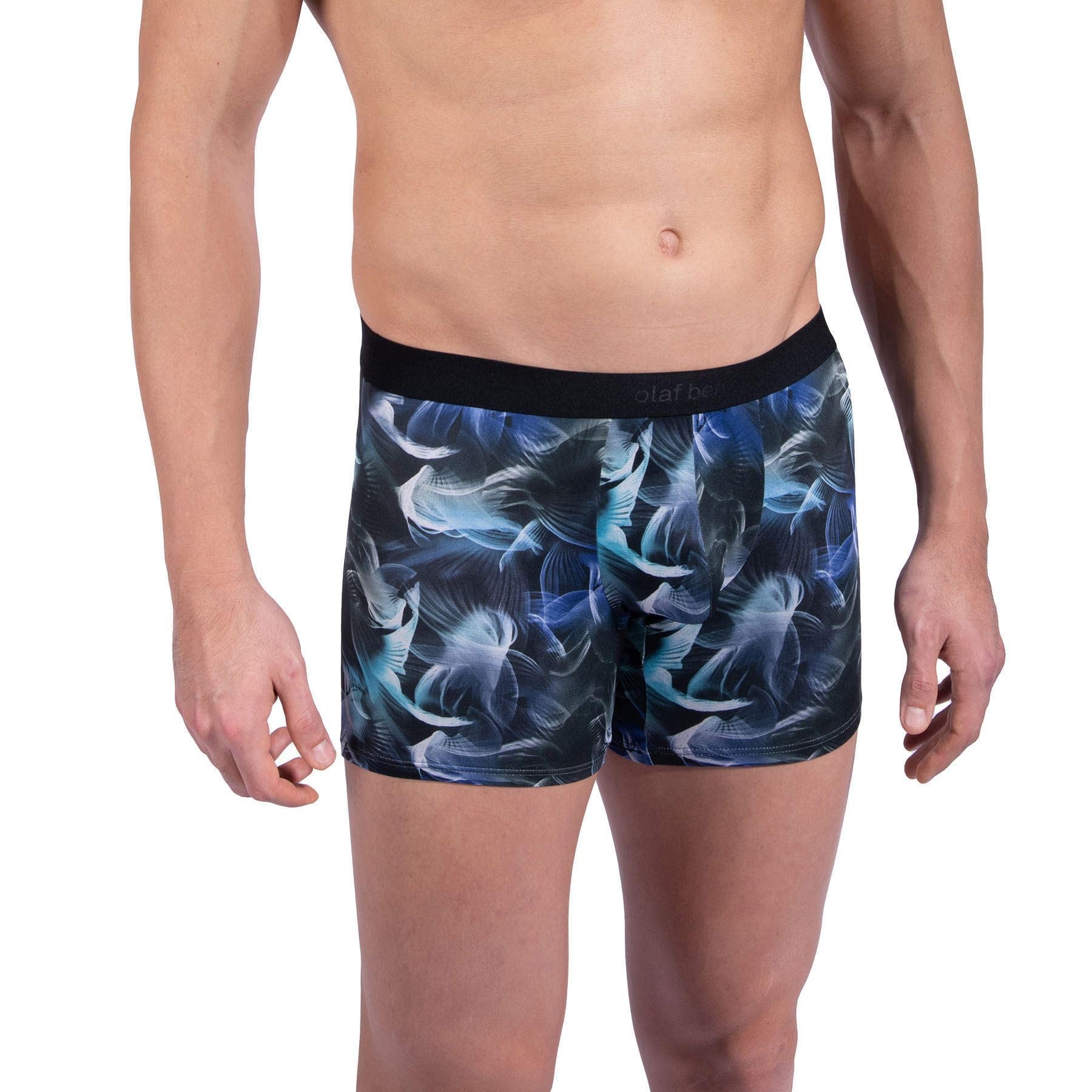 Olaf Benz Men's Cotton Boxer Briefs Underwear - Soft & Breathable, Red 2310 - Perfect for Daily Wear, Gym & Travel