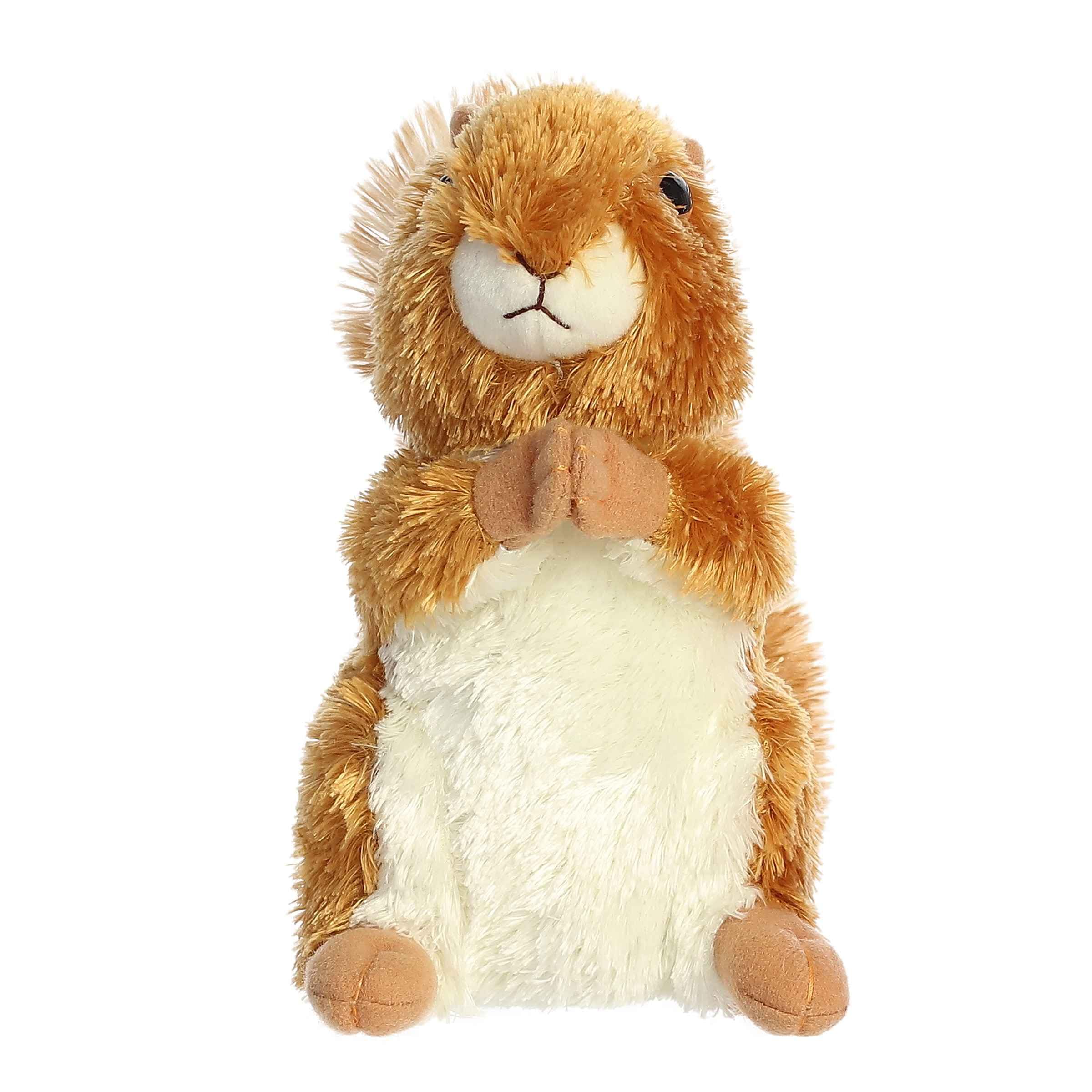 Aurora Mini Flopsie Nutsie Stuffed Animal Plush Toy - 8 Inch Red Soft Cuddly Companion for Kids, Gifts & Collectibles - Perfect for Playtime, Bedtime & Decor