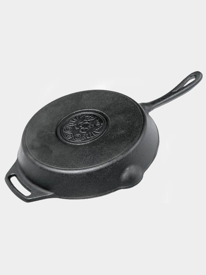 Petromax Cast Iron Fire Skillet with Removable Handle - Perfect for Camping, Grilling & Outdoor Cooking