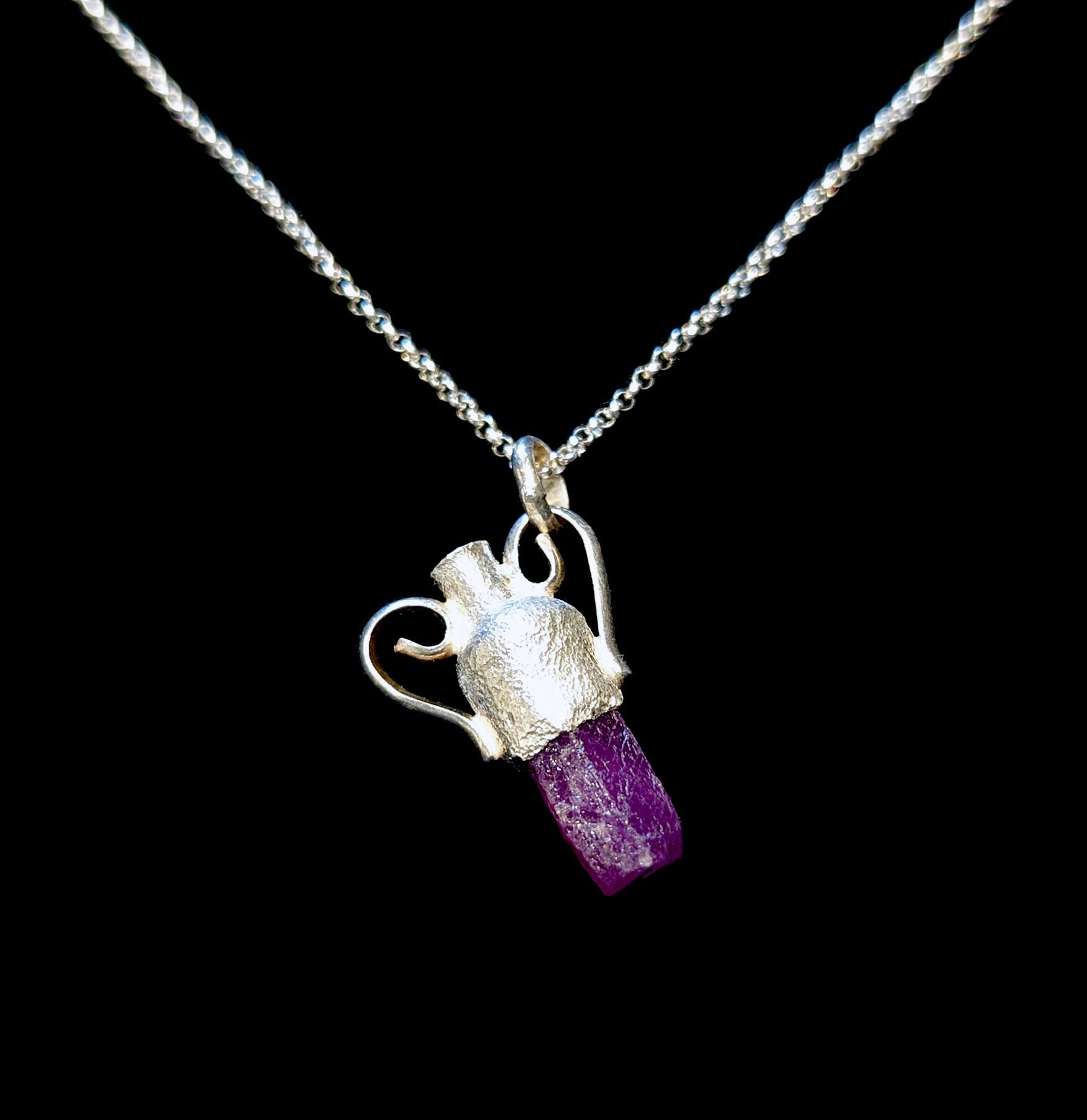 Ruby Amphora Necklace - Elegant Handcrafted Jewelry for Women | Perfect Gift for Birthdays, Anniversaries & Special Occasions