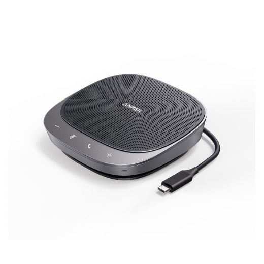 Anker PowerConf S360 Speakerphone with 360° Voice Pickup - Premium Conference Speaker for Clear Calls | Ideal for Home Office, Business Meetings & Remote Work