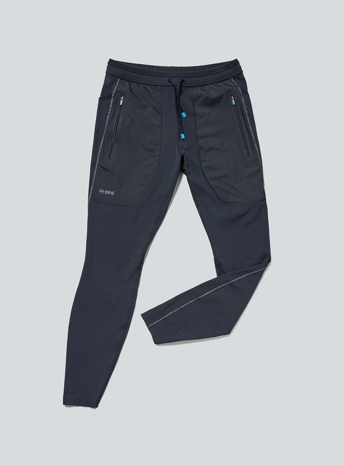 Men's Boreal Fleece Tight Pants - Winter Thermal Base Layer for Running & Hiking (Midnight Blue) - Stay Warm & Comfortable in Cold Weather