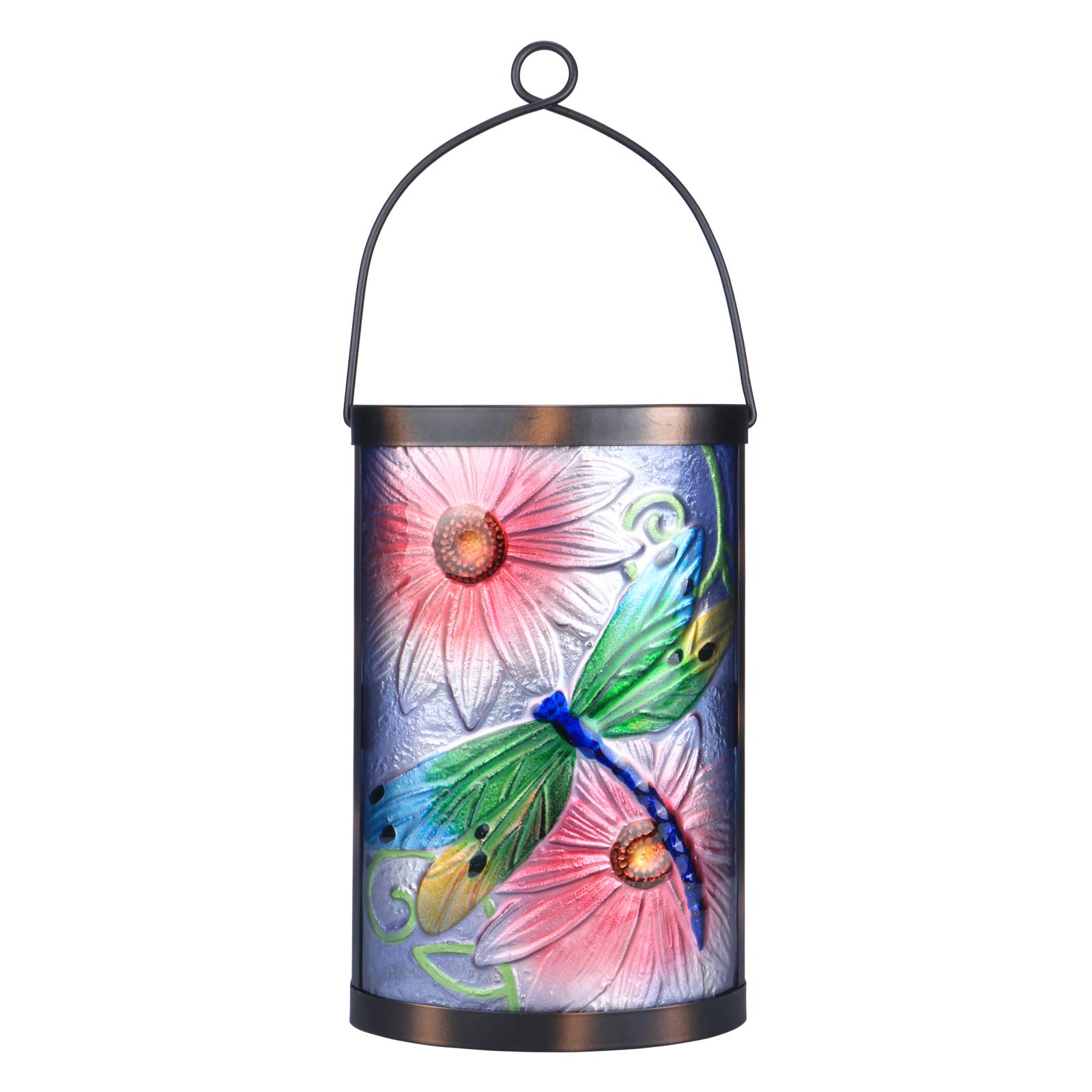 Solar Powered Dragonfly Lights - Waterproof Outdoor Hanging Lanterns for Garden, Yard, Tree & Desk Decor | Solar LED Lighting for Patio, Pathway & Landscape Decoration