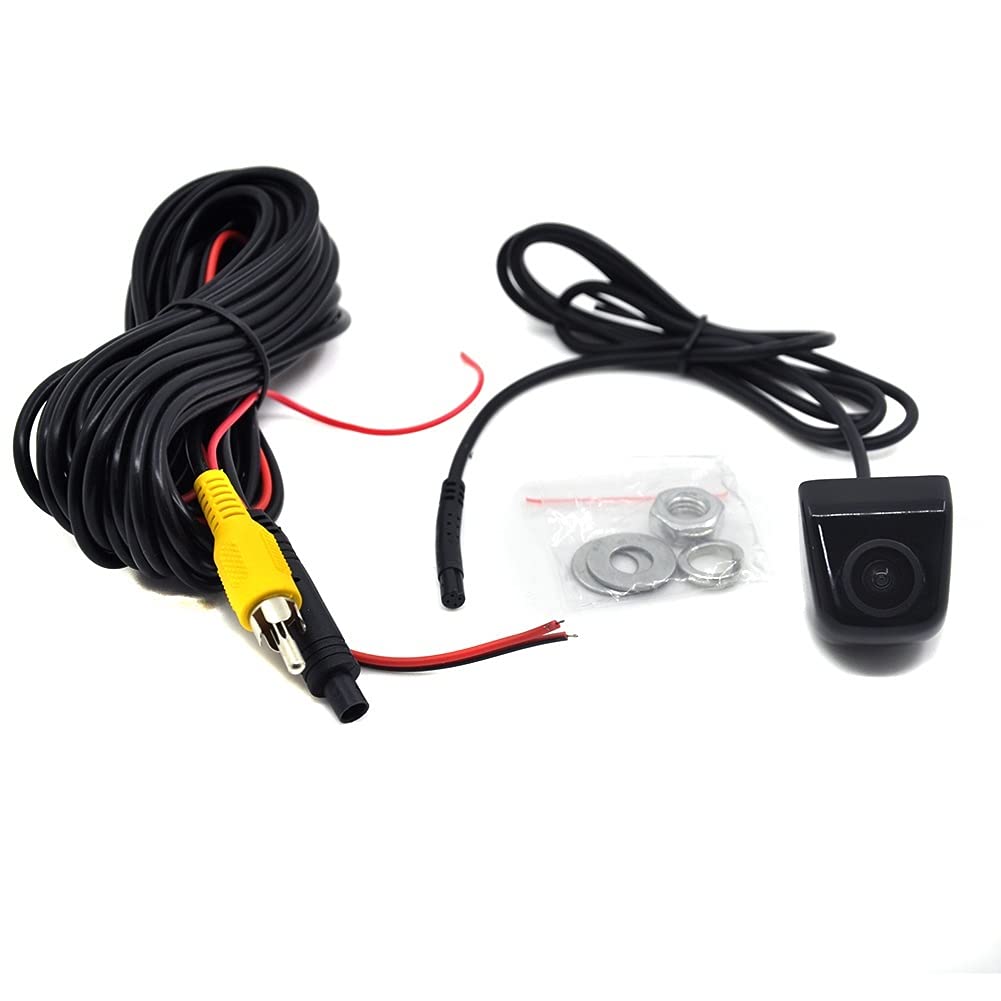 High-Quality CCD Car Front & Rear View Camera - Waterproof, Night Vision, Wide Angle for Safe Parking & Driving (Ideal for SUVs, Trucks, RVs)