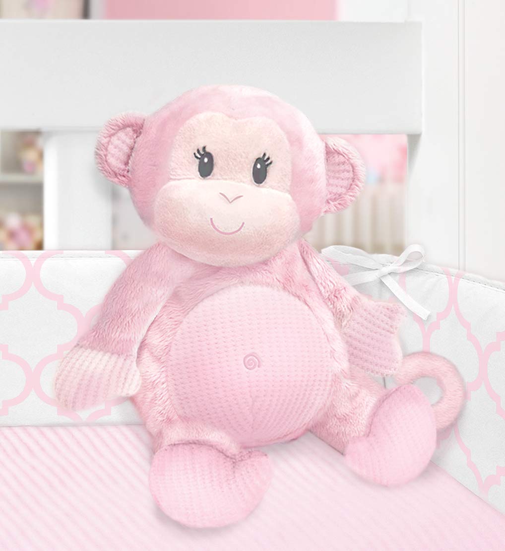 First & Main Pink Toodles Plush Toy - Soft & Cuddly Stuffed Animal for Kids, Perfect for Playtime, Gifts & Nursery Decor