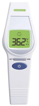 Non-Contact Infrared Forehead Thermometer for Adults & Kids - Fast Accurate Digital Body Temperature Measurement - Home, Office, Travel & Medical Use
