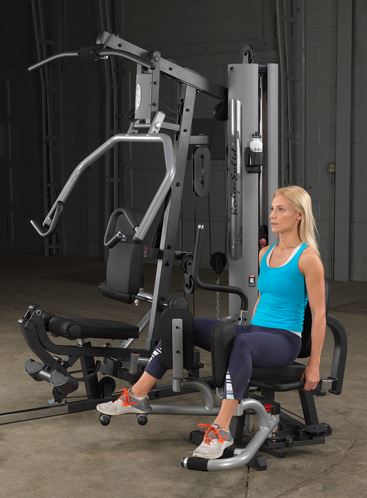 Body Solid G6BR Biangular Single Stack Home Gym - Strength Training Equipment for Full-Body Workouts at Home | Perfect for Home Gyms, Personal Training & Small Spaces