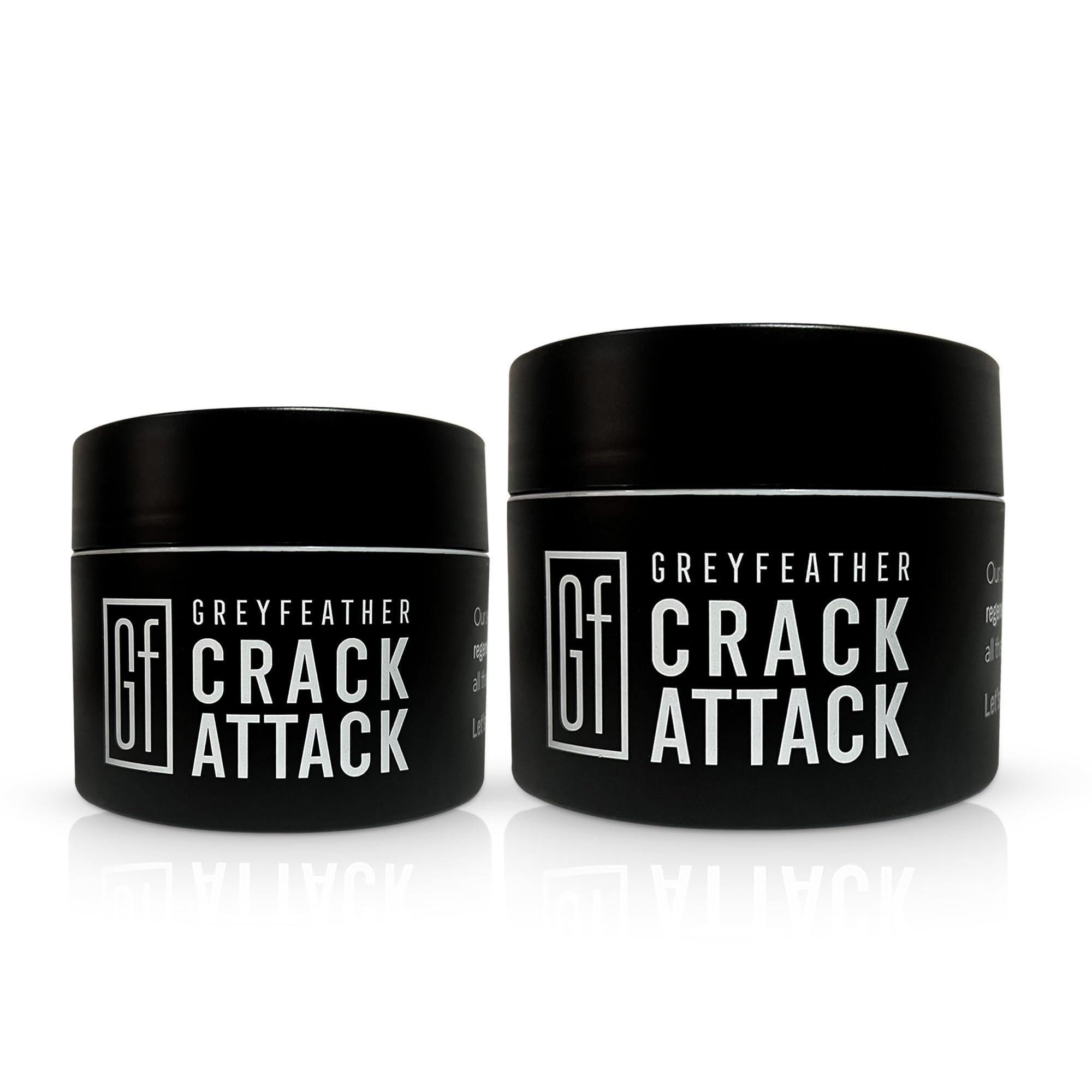 Greyfeather Crack Attack Hand & Foot Repair Cream - 4 Oz Moisturizing Treatment for Dry, Cracked Skin - Travel Size for On-the-Go Relief - Perfect Gift for Mother's Day, Valentine's & Christmas (Great for Winter Skin Care & Daily Hydration)