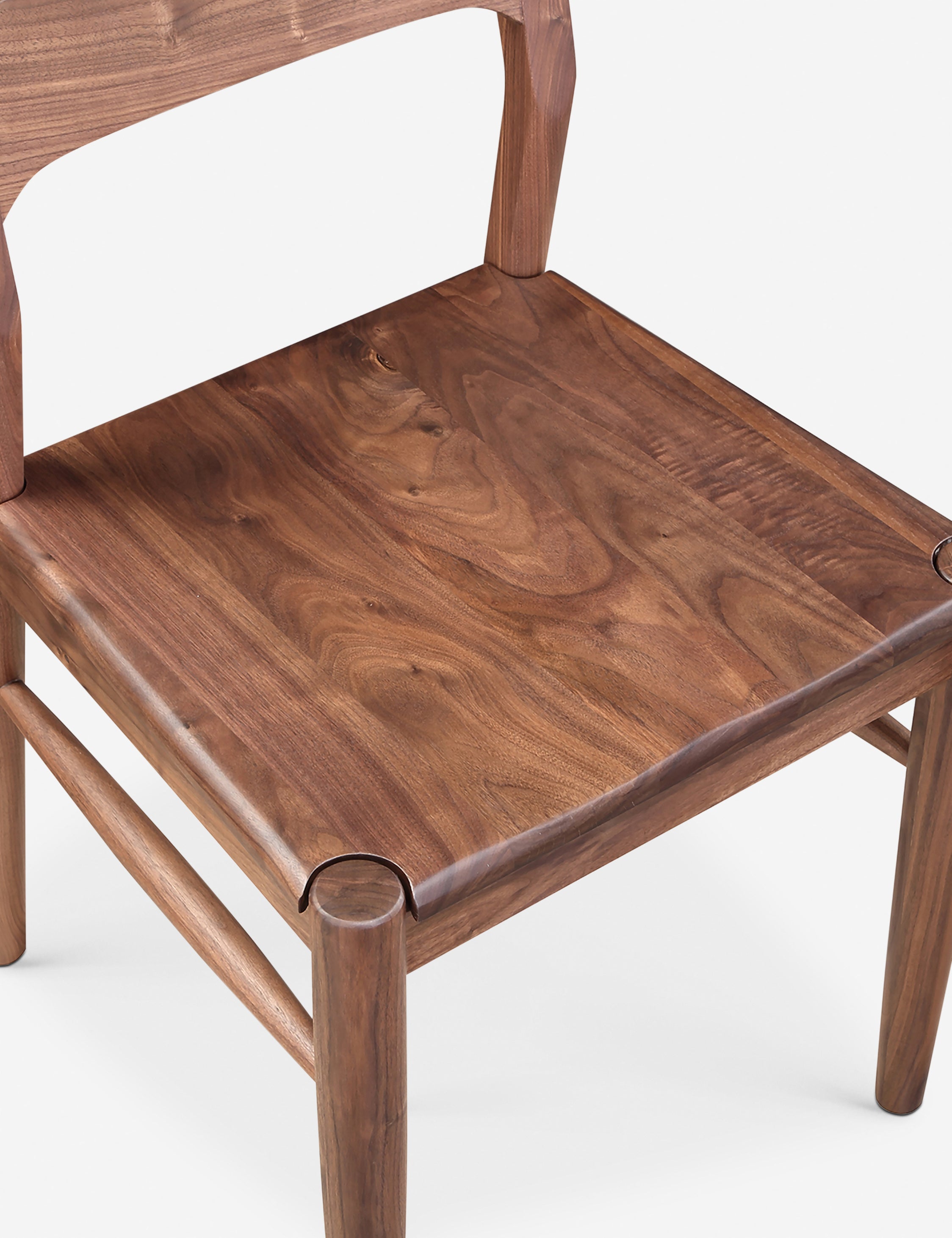Drummond Dining Chairs Set of 2 - Modern Wooden Kitchen Chairs with Upholstered Seat - Perfect for Dining Room, Kitchen, and Breakfast Nook