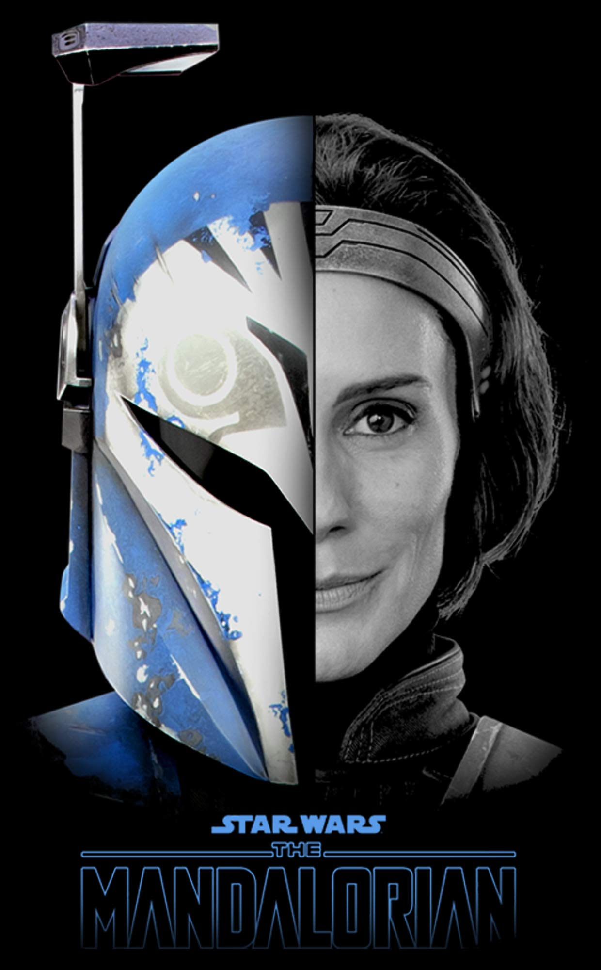 Men's Star Wars The Mandalorian Bo-Katan Heiress Reveal Graphic T-Shirt | Official Licensed Apparel | Perfect for Cosplay, Conventions & Everyday Wear