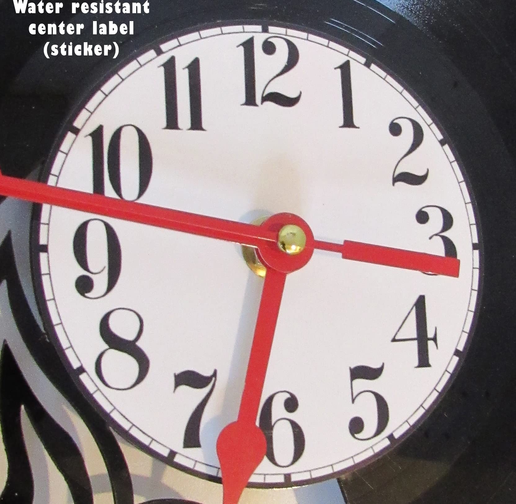 The Doors Inspired Vinyl Record Wall Clock – Unique Retro Music Decor for Living Room, Bedroom & Office