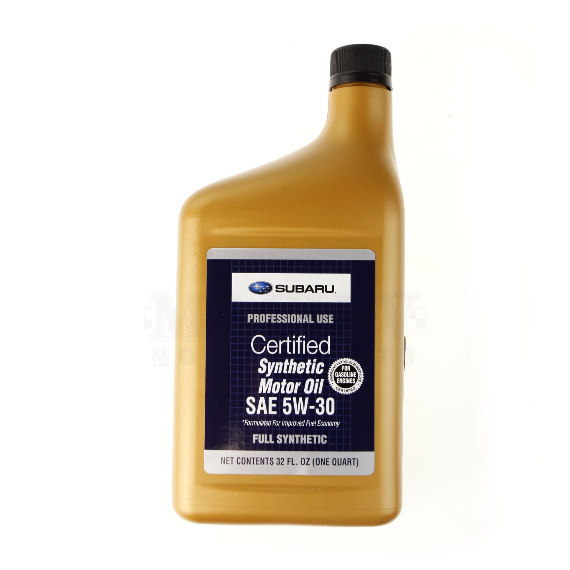 Premium Subaru 5W-30 Full Synthetic Motor Oil - 1 Quart Bottle - High Performance Engine Protection for Subaru Vehicles - Ideal for Daily Commuting & Extreme Weather Conditions