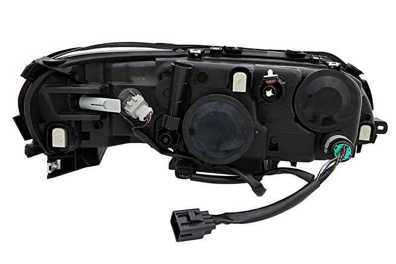 Volvo S60 Headlight Assembly Replacement Kit - Halogen Headlamp Pair for 2005-2009 Models (Driver & Passenger Side) | Perfect for Night Driving & Foggy Conditions