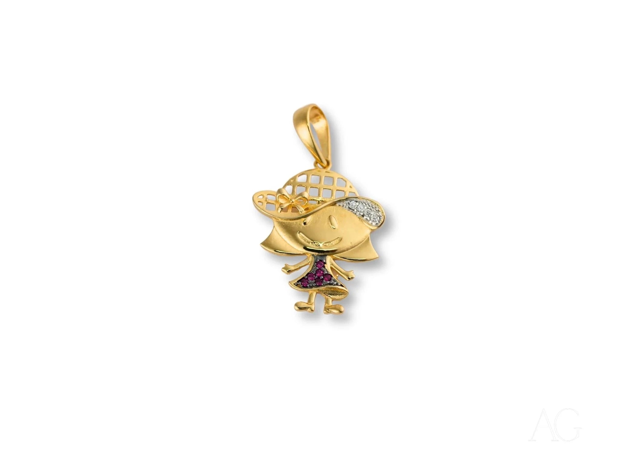 Golden Sun Pendant Necklace - 18K Gold Plated Solar Charm Jewelry for Women - Perfect for Everyday Wear, Gifts & Special Occasions