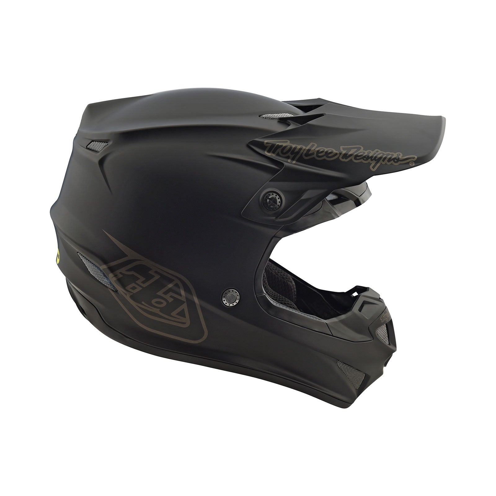 SE4 Polycarbonate Motorcycle Helmet - Mono Black - Lightweight & Durable for Safe Riding - Perfect for Street Biking, Racing & Commuting