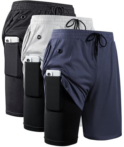 3 Pack Black / Light Grey / Navy
