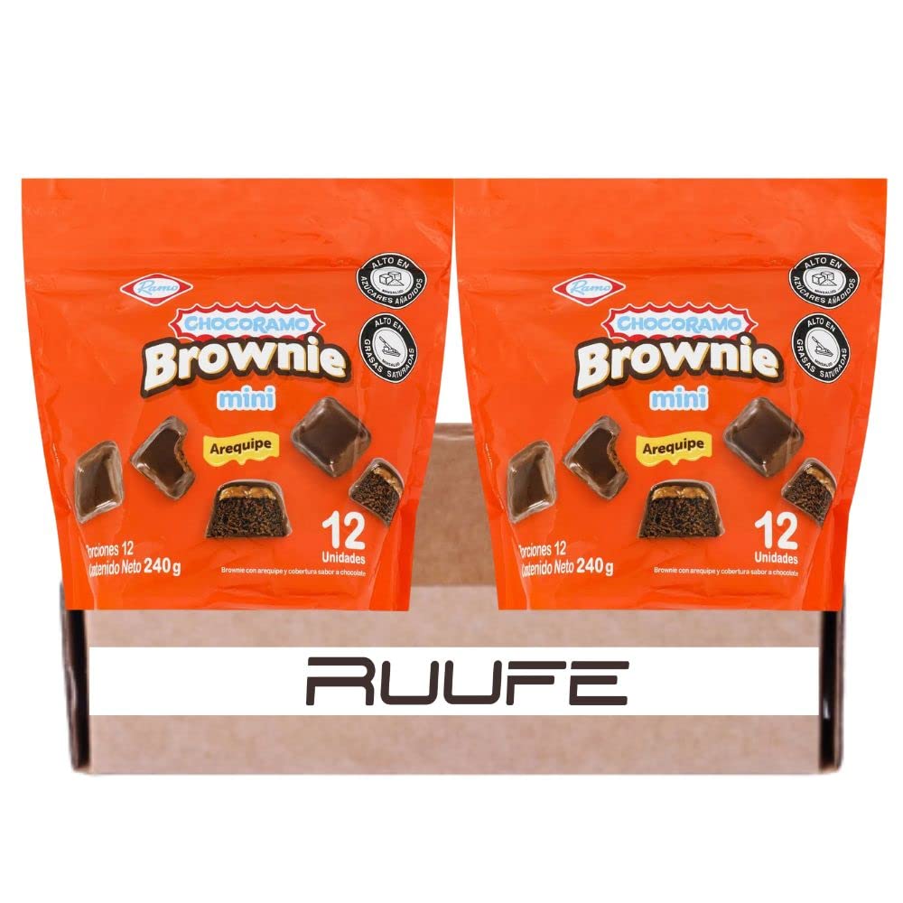 Chocoramo Brownie (2-Pack) - Colombian Snack for Dessert & Travel